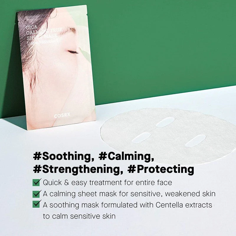 Cosrx Pure Fit Cica Calming True Sheet Mask 21Ml